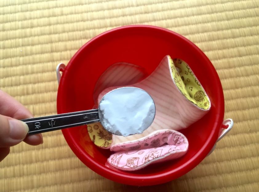 布ナプキンの洗い方は 重曹やセスキ炭酸ソーダにつけおきで簡単 フランス散歩